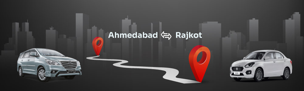 Hire Car on Rent For Ahmedabad to Rajkot | Rajkot to Ahmedabad Car Rental Services